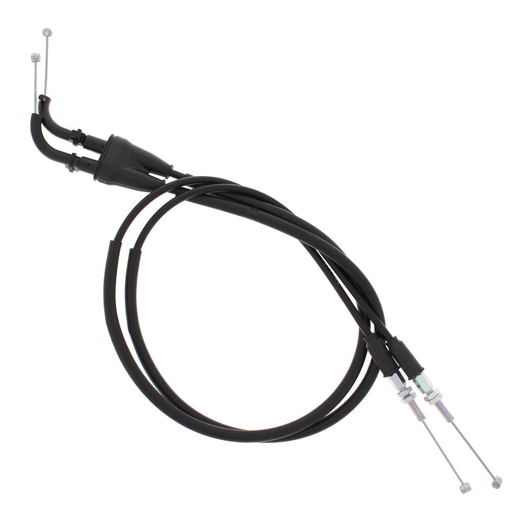 All Balls throttle cable 24-51043 for hydraulic control lines, featuring durable cable with protective casing.