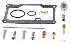 All Balls carburetor repair kit 226-1571 for intake and fuel system, featuring gaskets, seals, and components on a white background.