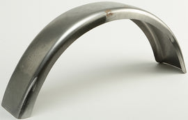 HardDrive universal flat fender with straight end, 6-inch body fender for vehicles, in black finish.