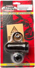 Pivot Works Shock Repair Kit 52-12070 for suspension systems, featuring various seals and components on a white background.