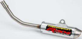 Pro Circuit P/C R-304 exhaust silencer for Kx125 1999-2002 motorcycle, showing the black metal exhaust component.