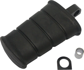 HardDrive black kick pedal with swivel base for drum starters, featuring sturdy construction and easy foot operation.
