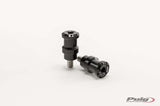 PUIG - Swingarm Spools Hi-Tech 8mm Black 2/Pk - 561-4001BK