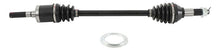 Load image into Gallery viewer, All Balls 8 Ball Extreme Axle Front 531-1215 showing a close-up of the black metal axle with branding details