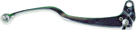 Left silencer lever for Kawasaki by Motion Pro, showing the black metal lever with detailed design and mounting point.