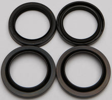 Load image into Gallery viewer, All Balls Fork and Dust Seal Wiper Kit 22-56165 for motorcycle suspension, showing new seals and wipers installed on fork tubes.