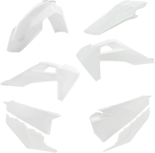 Load image into Gallery viewer, Acerbis plastic body kit for Hus original 2022 model, includes various black plastic panels and components.
