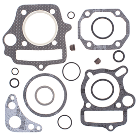 Vertex Top End Gaskets 681-0210, set of engine gaskets and seals, with detailed metallic and rubber components visible.