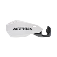 Load image into Gallery viewer, Acerbis Firstmoto MX handguard mounted on a motorcycle handlebar, with black protective shield and mounting hardware visible.