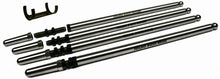 Load image into Gallery viewer, Feuling adjustable engine push rods with fast install design, showing close-up of the metallic rods and installation features