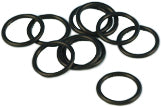 Load image into Gallery viewer, James Gasket neutral switch twin cam 88 gasket oring set, 10-pack, showing black rubber seals for motorcycle engine sealing.