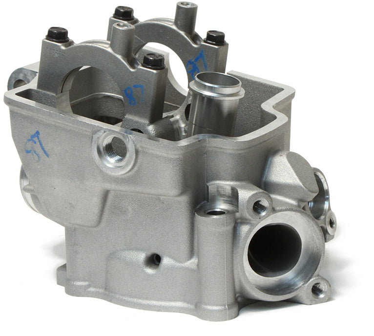 Cylinder Works bronze engine cylinder head kit with detailed metal components, designed for high-performance engine upgrades.