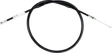 Load image into Gallery viewer, Motion Pro Black Vinyl Clutch Terminator LW Cable 70-2206 for hydraulic clutch control lines, featuring durable vinyl coating.