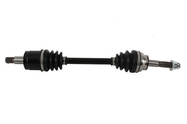 All Balls heavy duty front axle drive with six ball design, durable metal construction, and branded components for off-road vehicles.