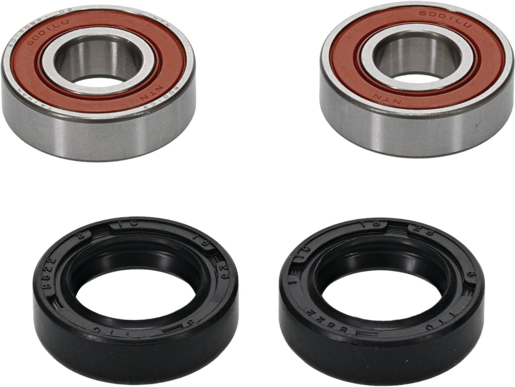 Pivot Works Premium Drive Wheel Bearing Kit 22-51037P with multiple bearings and components for motorcycle wheel maintenance.