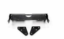 Warn Provantage front plow mounting kit with brackets, designed for secure attachment on vehicles, in black metal.