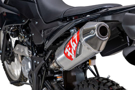 Yoshimura RS-2 Race exhaust for Yamaha YZF 961-9458, stainless steel construction, mounted on motorcycle engine.