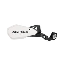 Load image into Gallery viewer, Acerbis handguard for mini motorcycles, showing black plastic shield with mounting brackets and logo branding.