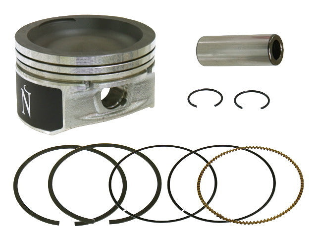 Namura Piston Kit 79.96/+0.01 Pol 187-50080B with piston, rings, and components for motorcycle engine repair.