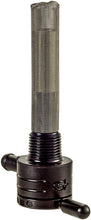 Charger l'image dans la galerie, Golan Inc 3/8 NPT petcock straight black fuel valve with 5/16 hose connection for intake and carburetor systems.