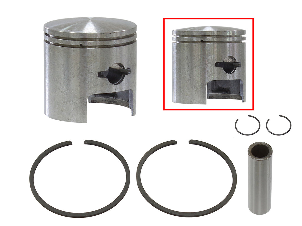 SP1 Piston A/C 54-688PS piston kit with metal components and rubber seals for automotive air conditioning systems.