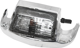 HardDrive front fender tip light with smoked lens for trucks, part 820-0398, installed on vehicle with visible mounting details