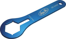 Load image into Gallery viewer, Motion Pro Fork Cap Wrench 50mm for motorcycle forks, showing the wrench tool with a black handle and metal head.