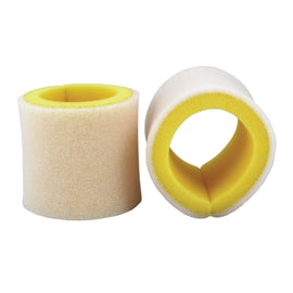 No Toil oil air filter for Honda XR/CRF75/80/100 motorcycles, showing the clean filter element and branding.