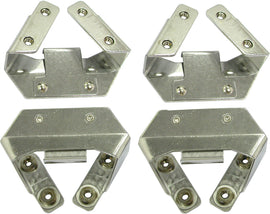HardDrive luggage saddlebag cover brackets, set of four, compatible with specific motorcycle models, OE#90958-93 820-54655