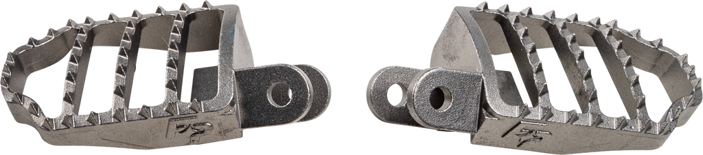 Fire Power Gator Foot Pegs for motorcycle, 58 x 90 mm, durable foot controls with textured surface for grip.