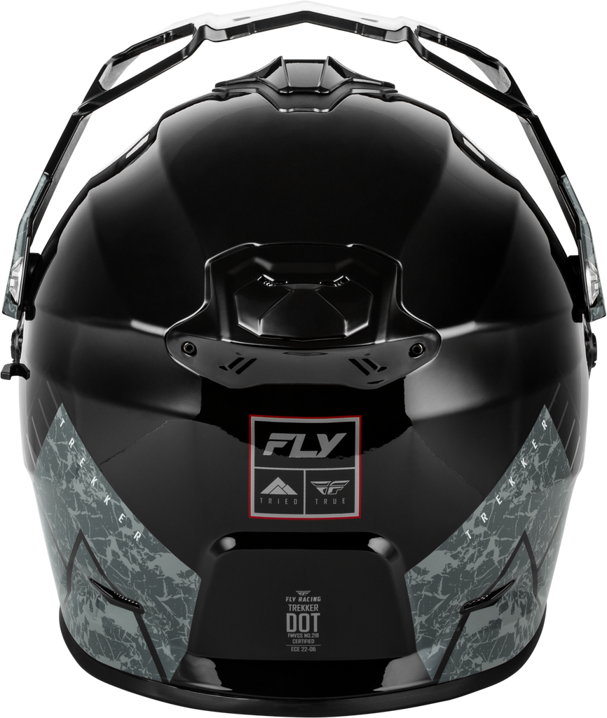 Fly Trekker Granite Helmet Black/Grey Lg