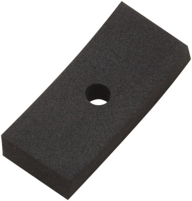 Motion Pro Liteloc Rim Lock Damper for motorcycle tires and wheels, showing the compact black rubber damper attached to a wheel rim.