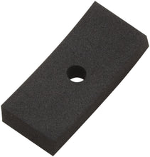 Load image into Gallery viewer, Motion Pro Liteloc Rim Lock Damper for motorcycle tires and wheels, showing the compact black rubber damper attached to a wheel rim.