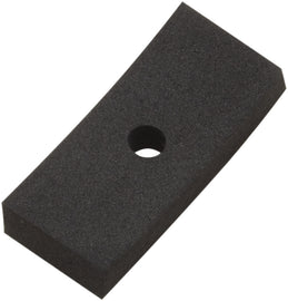 Motion Pro Liteloc Rim Lock Damper for motorcycle tires and wheels, showing the compact black rubber damper attached to a wheel rim.