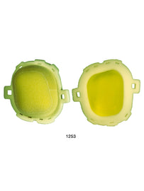 No Toil pre-oiled air filter for HON 90-1253 motorcycle, showing the clean, protective filter element ready for installation.