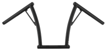 Load image into Gallery viewer, Burly Brand Viejo 12-inch matte black bike handlebar with 1-inch diameter, featuring a sleek, uncategorized design.