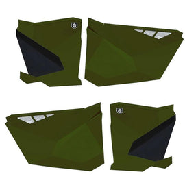 Traditional Doors Army Green