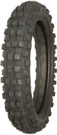 Shinko 525 Series Rear Bias Tire 100/100-18 59m for motorcycle, showing tread pattern and sidewall details.