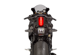 Yoshimura Fender Eliminator Kit for Yamaha YZF 960-9514, body replacement with sleek, black finish and mounting hardware visible.