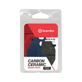 Brembo Prime Organic Brake Pads OEM type, showing the brake pad with Brembo branding and organic friction material.