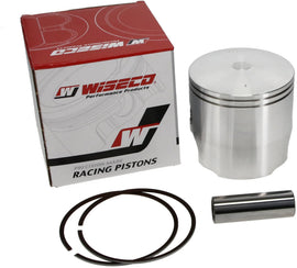 Wiseco Piston M07850 SD 650 piston kit with engine components, featuring a metallic piston and precision-machined parts.
