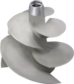 Solas Twin Prop Impeller 12/20 drive type with blades, designed for marine boat engines, in a close-up view showing detailed blades.