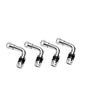 Fire Power 90-degree tire valve stems, 0.327-inch, in a 4-pack, for wheel accessories, visible with black rubber and metal components.