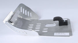 Devol Skid Plate 60-7023, durable black metal protection plate for off-road vehicles, shown mounted on vehicle chassis.