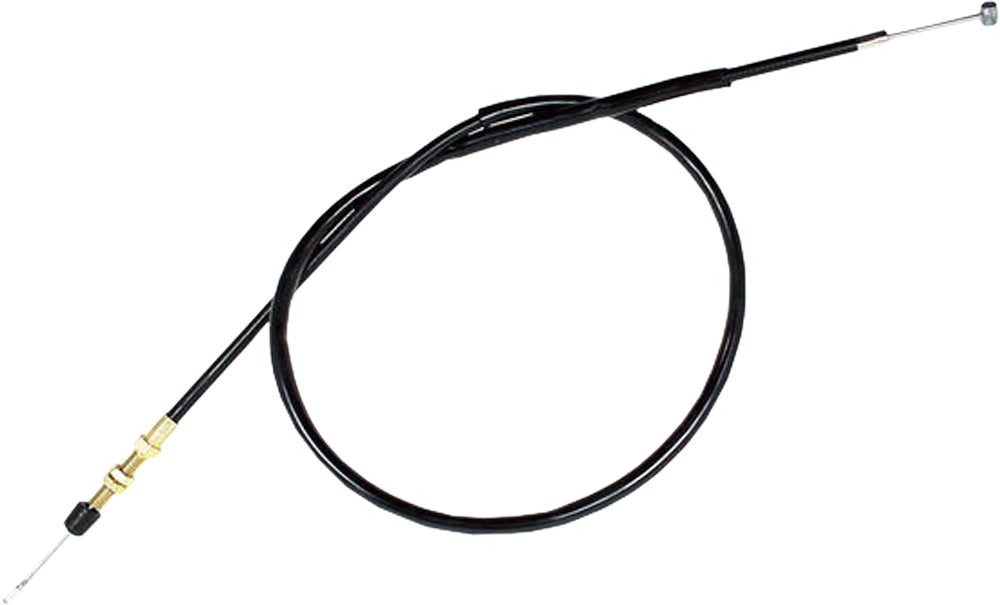 Motion Pro black vinyl clutch cable for hydraulic control lines, designed for motorcycle clutch systems.