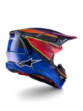 Load image into Gallery viewer, Supertech S M10 Era Helmet Blu/Rd/Ylw Fluo Glossy Xl