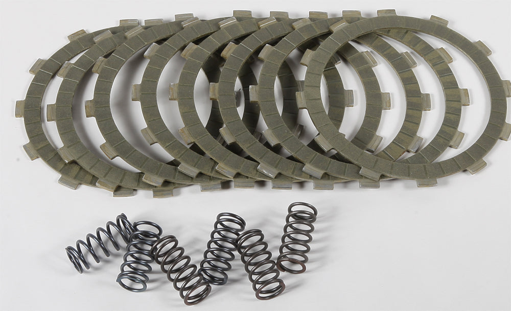 EBC Motorcycle Brakes Street Racer Clutch Kit Src41 15-18041 showing clutch plates and components for high-performance motorcycle clutch system