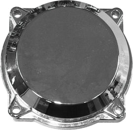 HardDrive carburetor top cover in chrome with plain design for fuel system intake, model 820-2681.