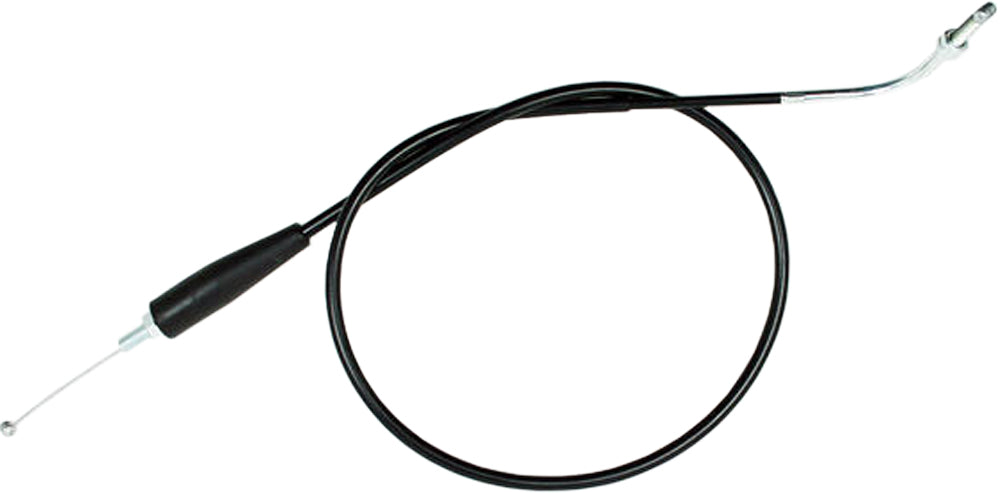 Motion Pro Black Vinyl Throttle Cable 70-3091 for motorcycle control lines, showing the flexible black vinyl exterior and fittings.