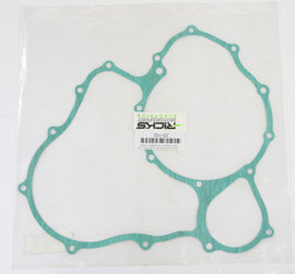 Ricks Motorsport Electric stator cover gasket for motorcycle engine, showing a black rubber seal with textured surface.